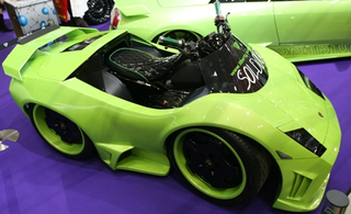 Illustration for article titled Lamborghini ATVs Spotted At 2009 Tokyo Auto Salon